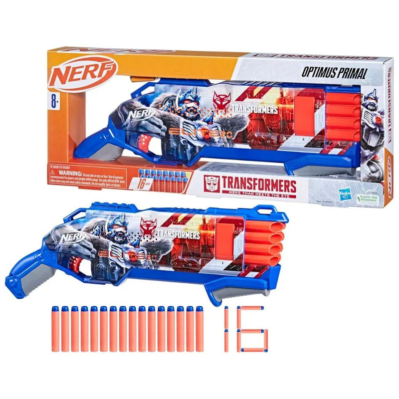 Nerf Transformers Optimus Primal - Dart Blaster - Hasbro | 50cm x 6,5cm x 20cm