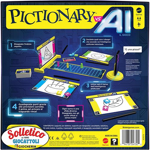 Pictionary VS Ai: Sfida la tua creatività contro l'intelligenza artificiale!