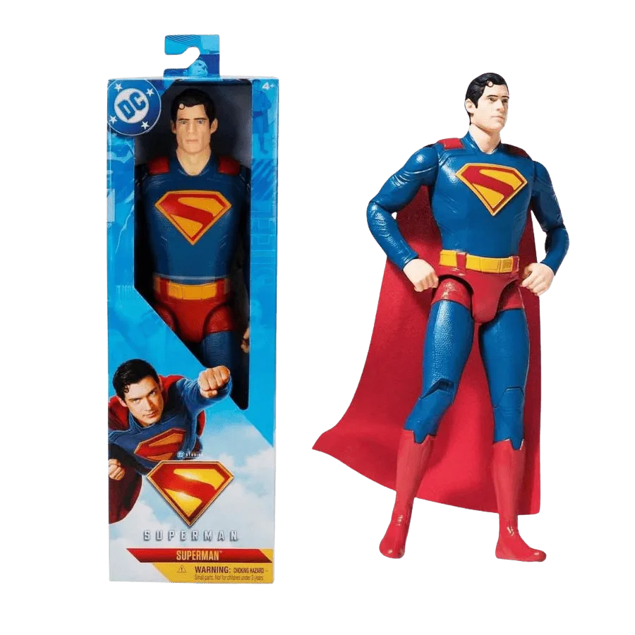 Superman Action Figure 30 cm - DC Comics - Spin Master | 30cm x 7cm x 4cm