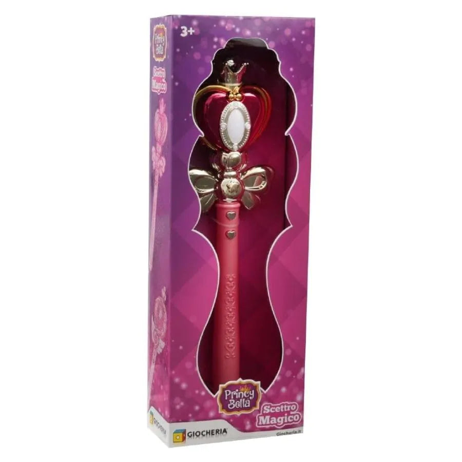 Scettro Magico Interattivo - Princy Bella 2 Modelli | 14cm x 7cm x 40cm