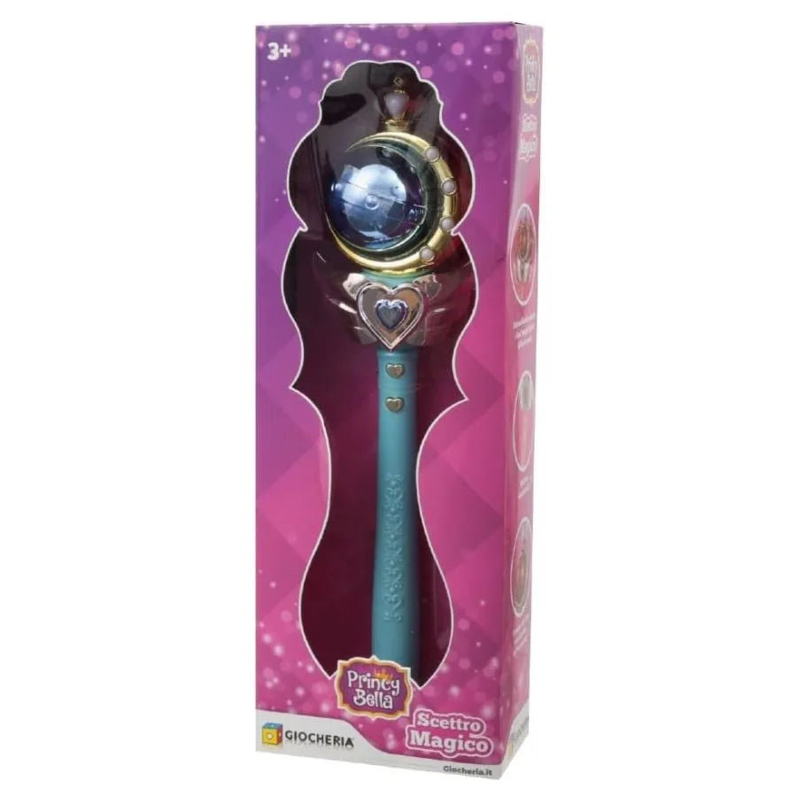 Scettro Magico Interattivo - Princy Bella 2 Modelli | 14cm x 7cm x 40cm