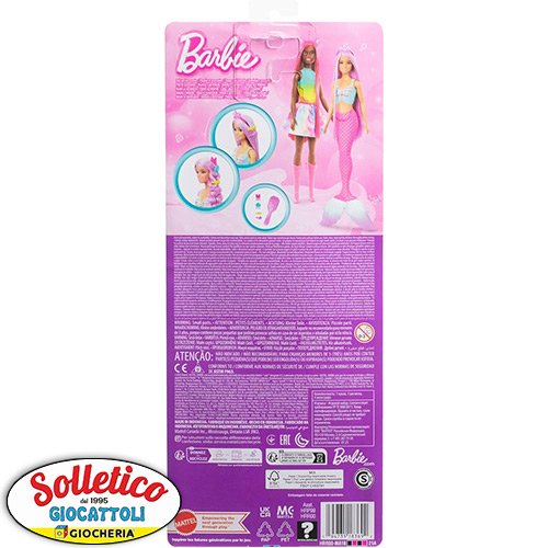 Barbie Dreamtopia Sirena/Unicorno: Scatena la Fantasia!