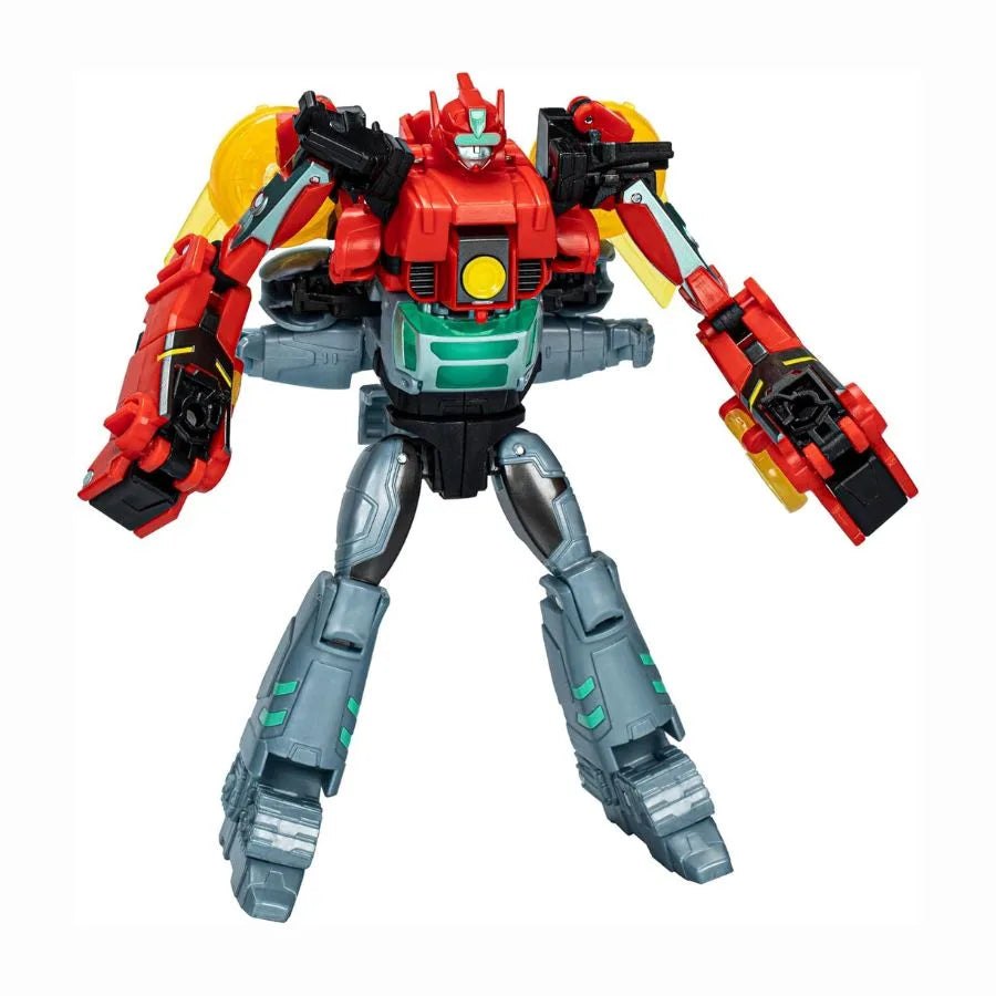 Terran Twitch e Robby Malto – Transformers EarthSpark Combine & Convert - Hasbro | 23cm x 6,5cm x 20cm