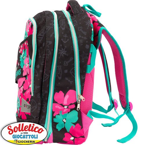 Zaino Estensibile - Flamingo: stile e magia per la scuola
