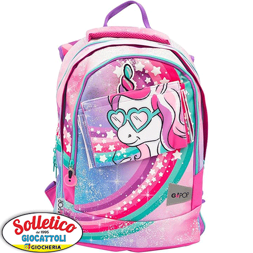 Zaino Unicorn GoPop: Stile e Comfort per un Nuovo Anno Scolastico Fantastico!