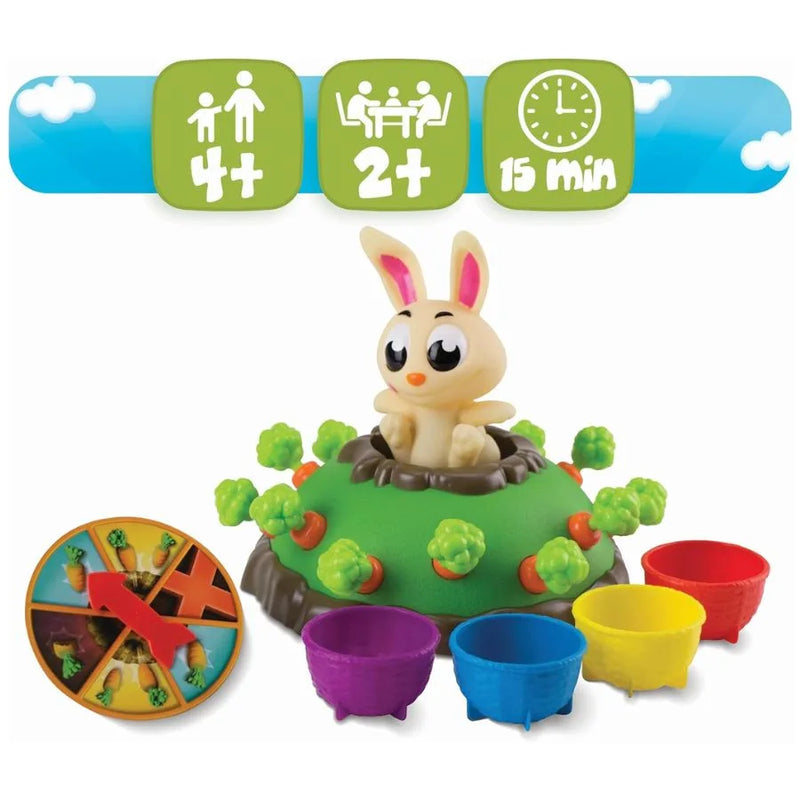 Acchiappa il Coniglio – Gioco da Tavolo per Bambini - Goliath | 12,5cm x 6cm x 23cm