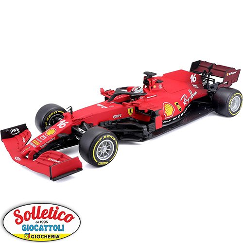 Ferrari Racing SF21 - C. Leclerc: La Formula 1 prende vita in scala 1/18
