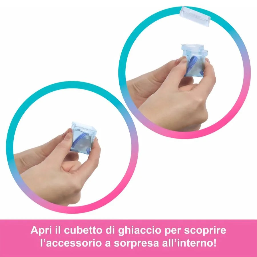 Barbie Pop Reveal Mini - Bambola a sorpresa - Mattel | 8cm x 5,5cm x 16cm