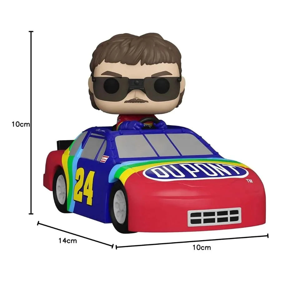 Funko Pop Jeff Gordon – NASCAR Rainbow Warrior – Funko | 24cm x 18cm x 18cm