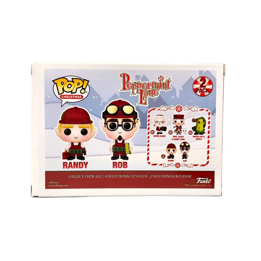 Funko Pop Randy e Rob – Peppermint Lane Holiday – Funko | 16cm x 9cm x 11cm