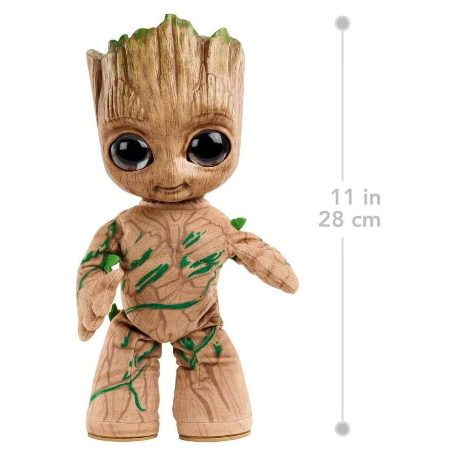 Groot Peluche Interattivo – I Am Groot Ballerino - Marvel Studios - Mattel | 15cm x 12cm x 30cm