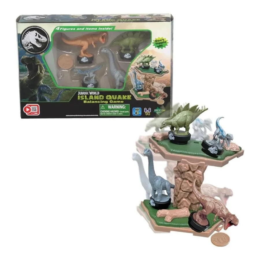 Jurassic World Island Quake - Balancing Game - EPOCH Games | 22cm x 5cm x 14,5cm