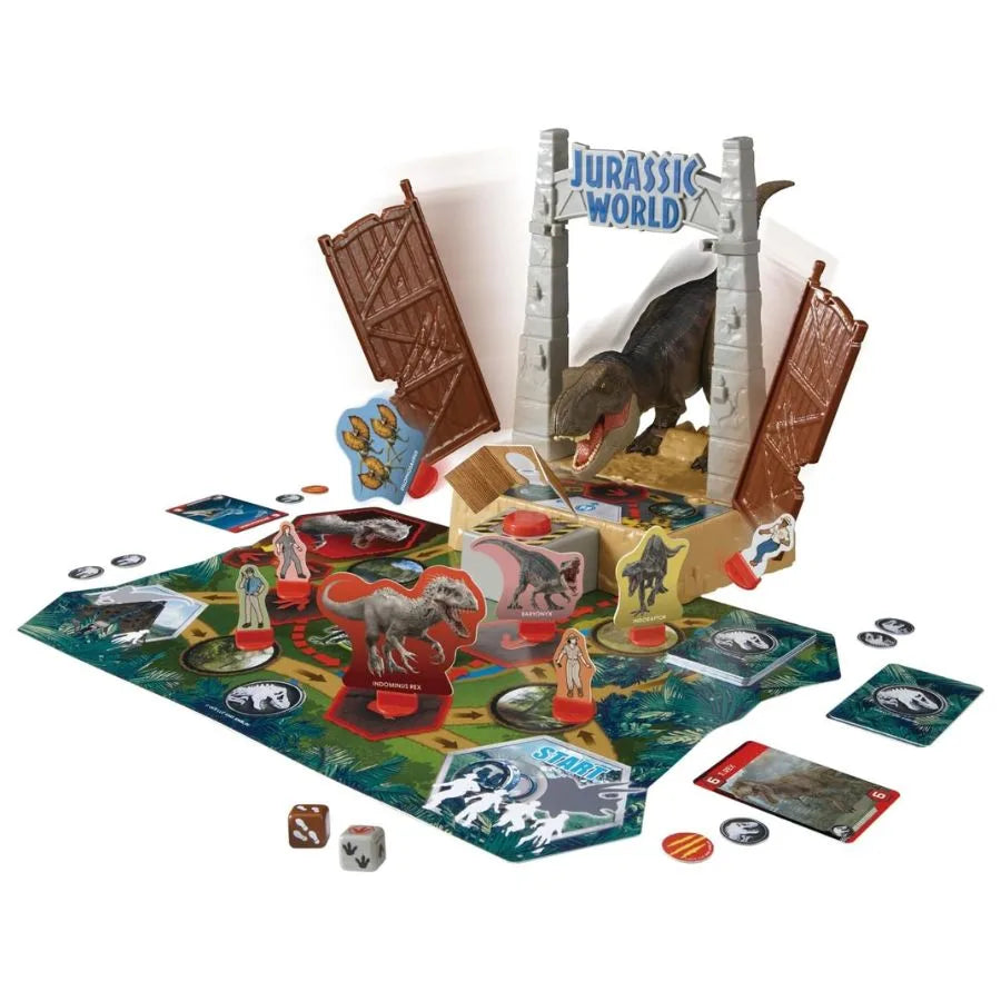 Jurassic World T-Rex Panic -Gioco da Tavola- EPOCH Games | 35cm x 10cm x 30cm