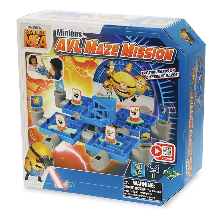 Minions AVL Maze Mission – Cattivissimo Me 4 - EPOCH Games | 25,5 cm x 9 cm x 25,5 cm