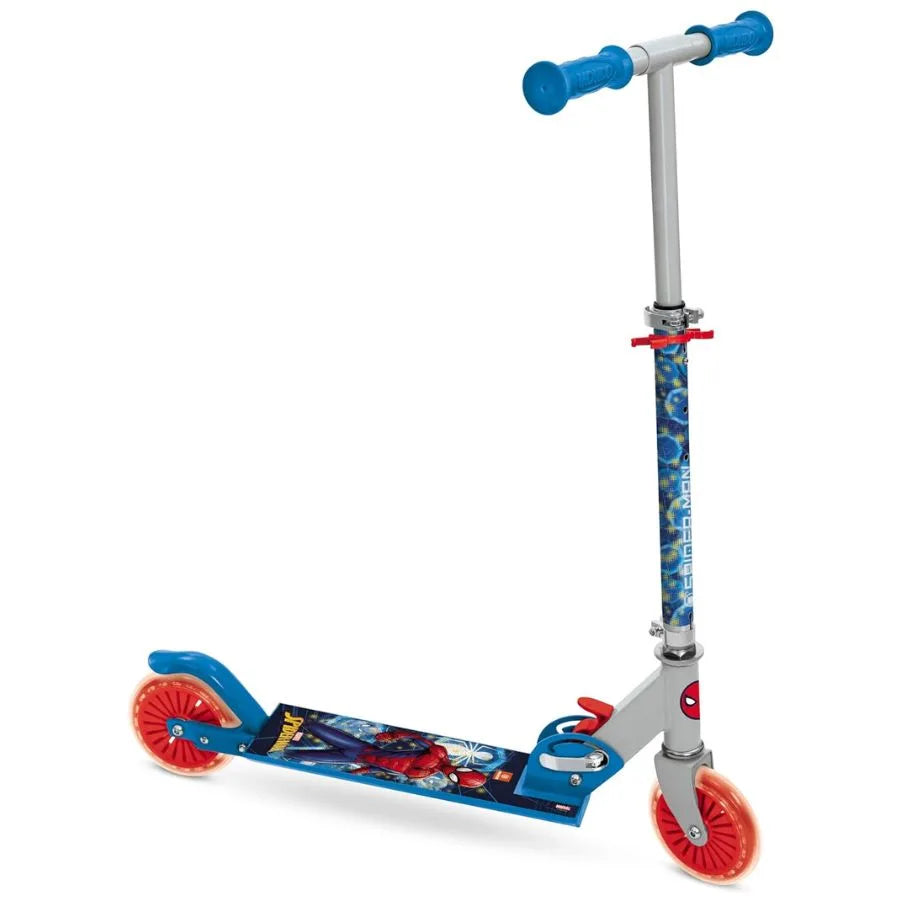 Monopattino 2 ruote Spiderman – Street scooter - Mondo | 66cm x 32,5cm x 79cm