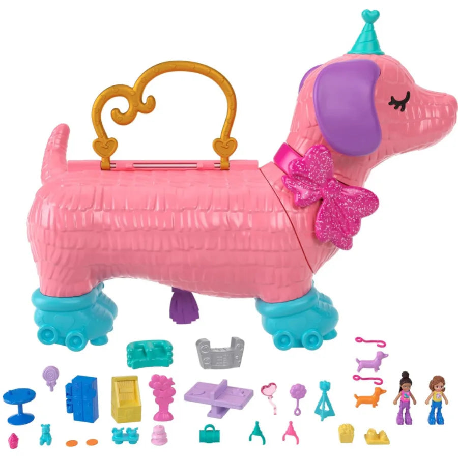 Polly Pocket Festa dei Cuccioli | Gioco Portatile e Divertente