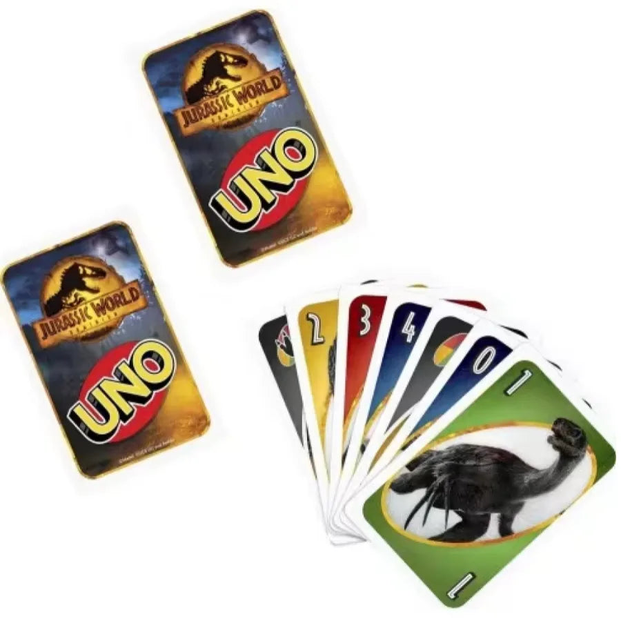 UNO Jurassic World Dominion – Carte Dinosauro per Tutti