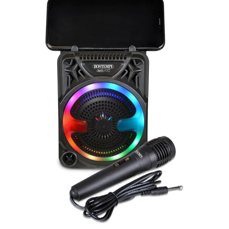 Mini Speaker Wireless con Microfono e Luci RGB – Bontempi