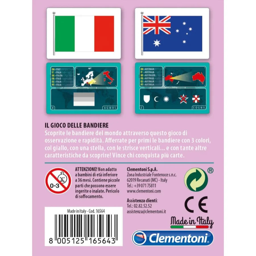Il Gioco delle Bandiere Clementoni | Divertente ed Educativo