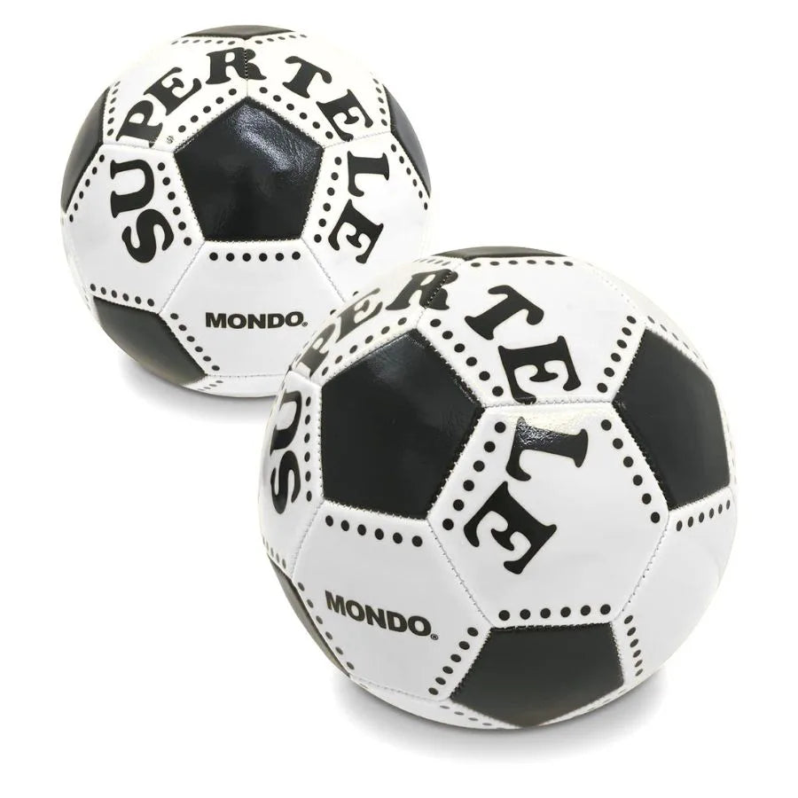 Pallone da Calcio Cucito Super Tele – Misura 5 - Mondo | 23cm x 23cm x 23cm