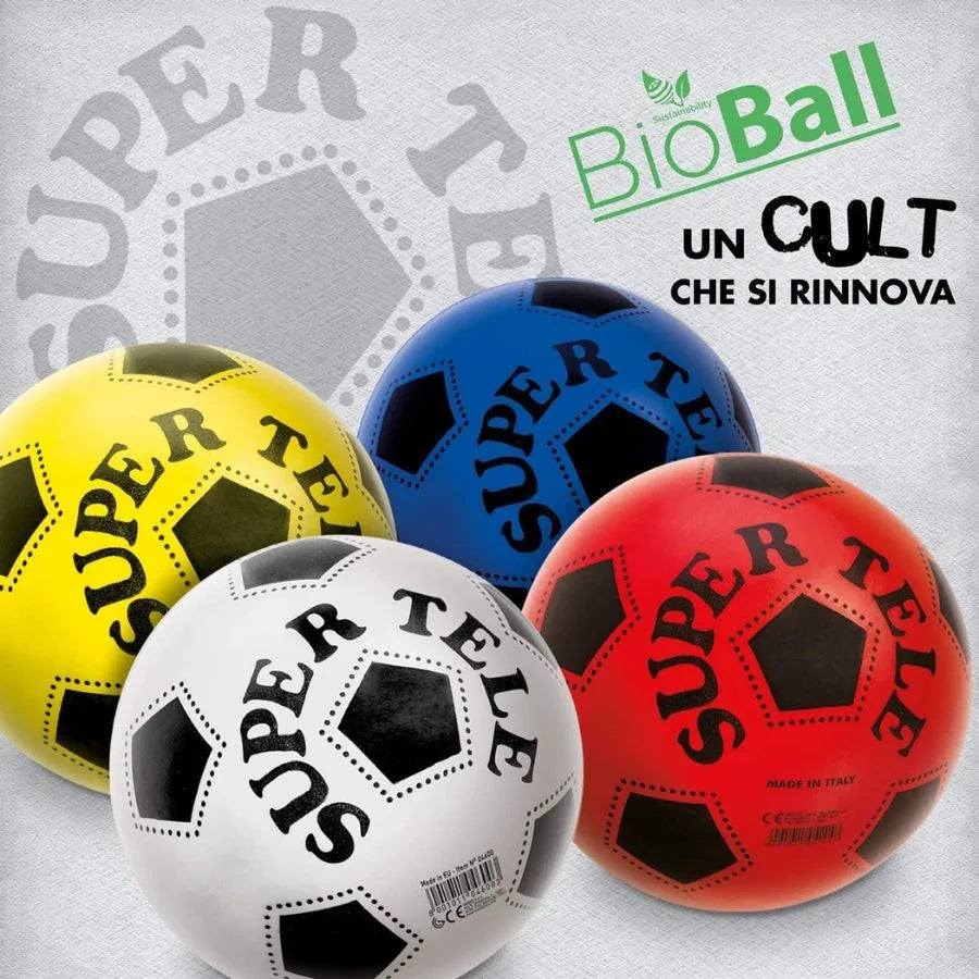 Pallone Super Tele 120g - Pallone Bio sostenibile - Mondo | 15cm x 15cm x 15cm