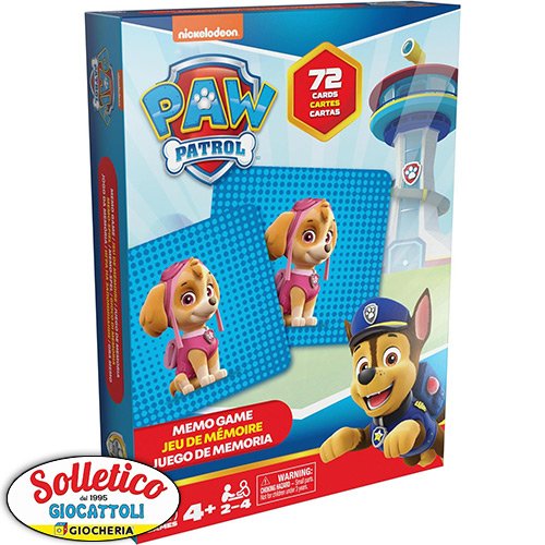 Paw Patrol - Memo Game: Divertimento e Memoria con i Cuccioli Eroici!