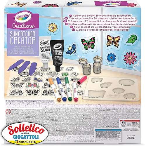 Crayola Creations - Suncatcher Creator: Libera la Fantasia e Crea Acchiappasole Colorati!