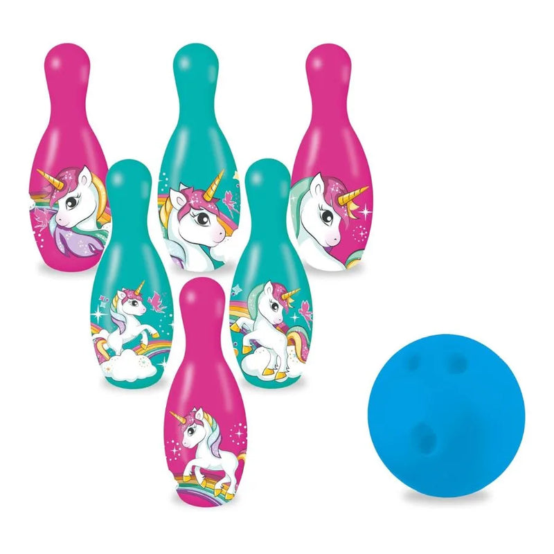 Set da Bowling Unicorni – Per bambini - Mondo | 26cm x 12cm x 19cm