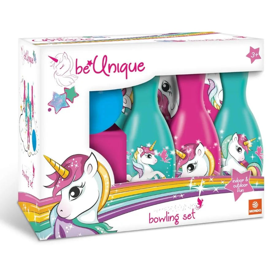 Set da Bowling Unicorni – Per bambini - Mondo | 26cm x 12cm x 19cm