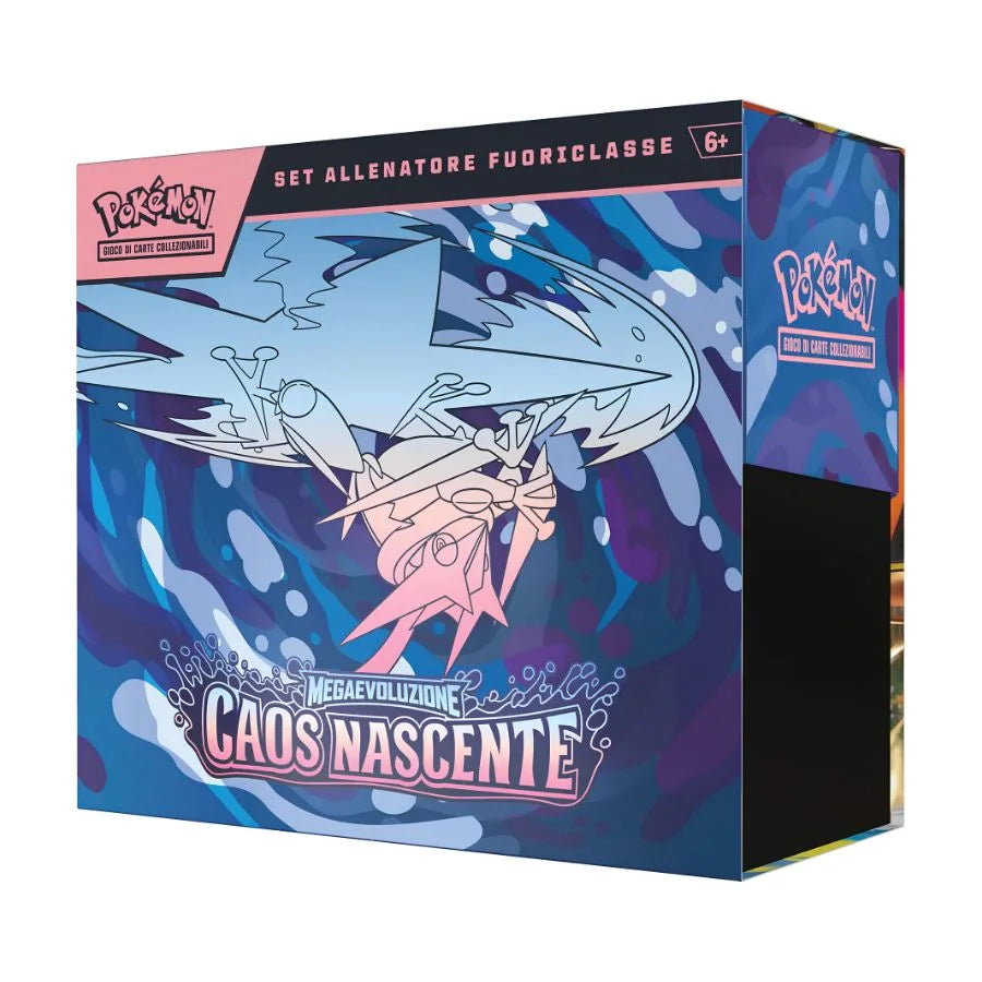 Set Pokemon Caos Nascente - Allenatore Fuoriclasse - Pokémon TCG | 18,5cm x 8,5cm x 16,5cm