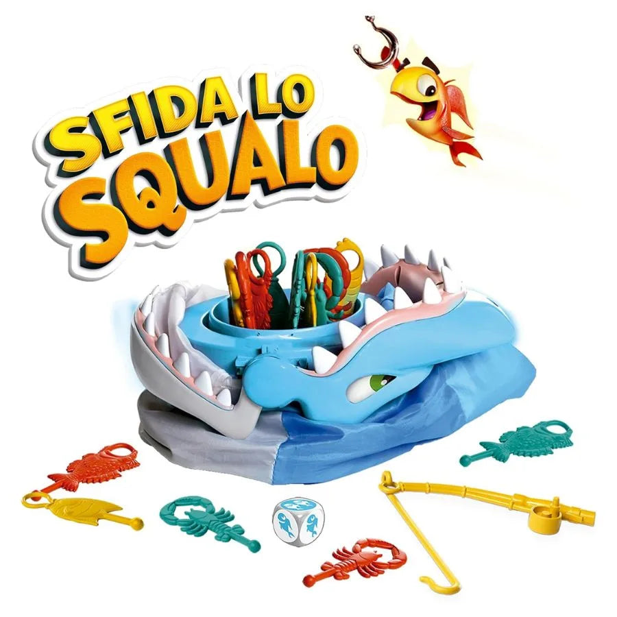 Sfida Lo Squalo – Gioco da Tavolo per Bambini - Goliath | 26,5cm x 9cm x 26,5cm