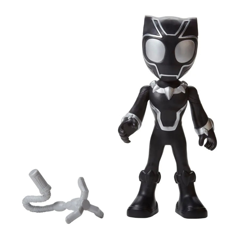 Supersized Black Panther – Marvel Spidey e i Suoi Fantastici Amici – Hasbro | 14cm x 6,5cm x 25cm