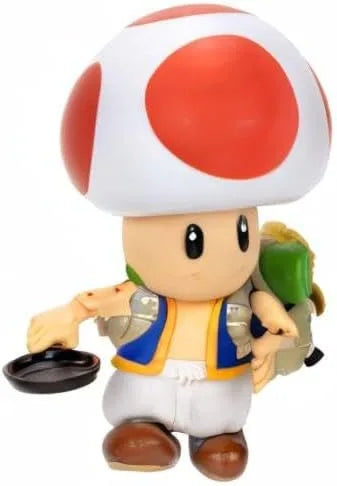 Super Mario Bros. Movie – Action figure Nintendo di Toad 13 cm | 16cm x 19cm x 9cm