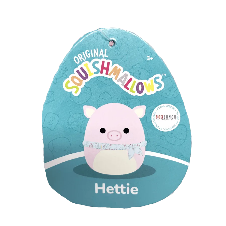 Hettie Peluche Squishmallows – Kellytoy Jazwares | 25cm x 22cm x 15cm