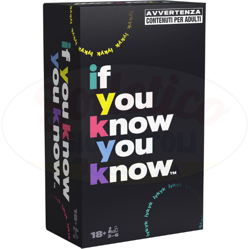 Gioco da Tavolo Adulti "If You Know You Know" | Perfetto per Feste e Serate Divertenti