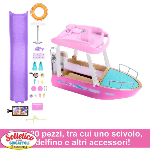 Barbie Dream Boat (HJV37): Il playset perfetto per le avventure in mare!