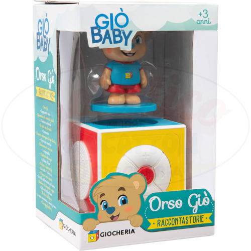 Giò Baby Raccontastorie Orso Giò: Il Giocattolo Educativo che Stimola la Fantasia dei Bambini
