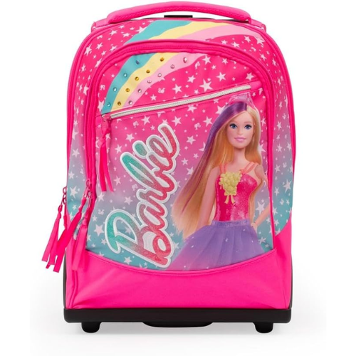 Trolley 2 Ruote Barbie - Mattel: Comodo, Capiente e Perfetto per la Scuola