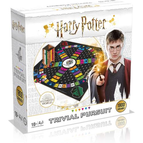 Trivial Pursuit Harry Potter | Scopri il Magico Gioco da Tavolo - Winning Moves | 26,7cm x 26,7cm x 8,6cm
