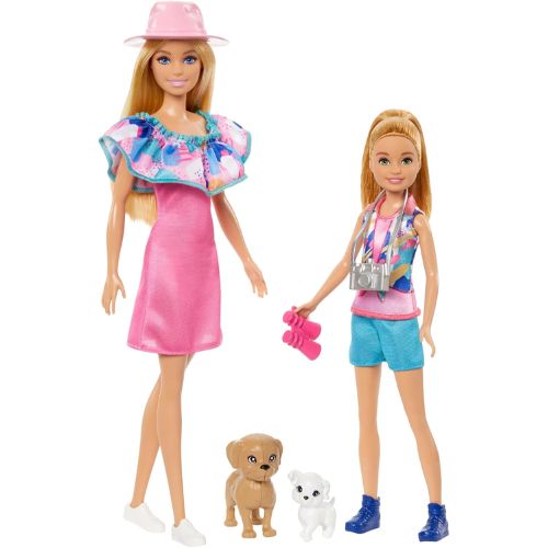 Barbie e Stacie to The Rescue - Set di Bambole con Accessori - Mattel | 18cm 5,5cm 29cm