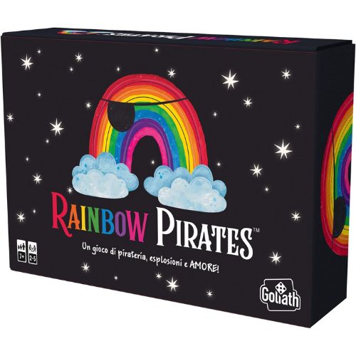 Rainbow Pirates - Gioco di Carte Avventuroso per 2-5 Giocatori