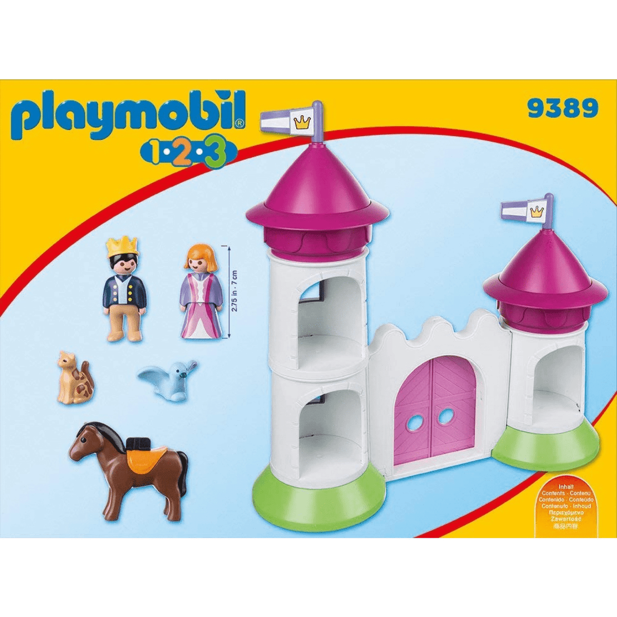 Castello con torre 123 Playmobil