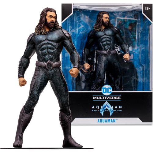 Aquaman e Il Re Perduto: Action Figure da Collezione con Tuta Stealth