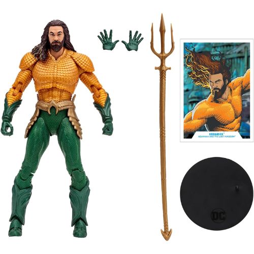 Aquaman McFarlane Action Figure: Dettagli Premium e Pose Straordinarie