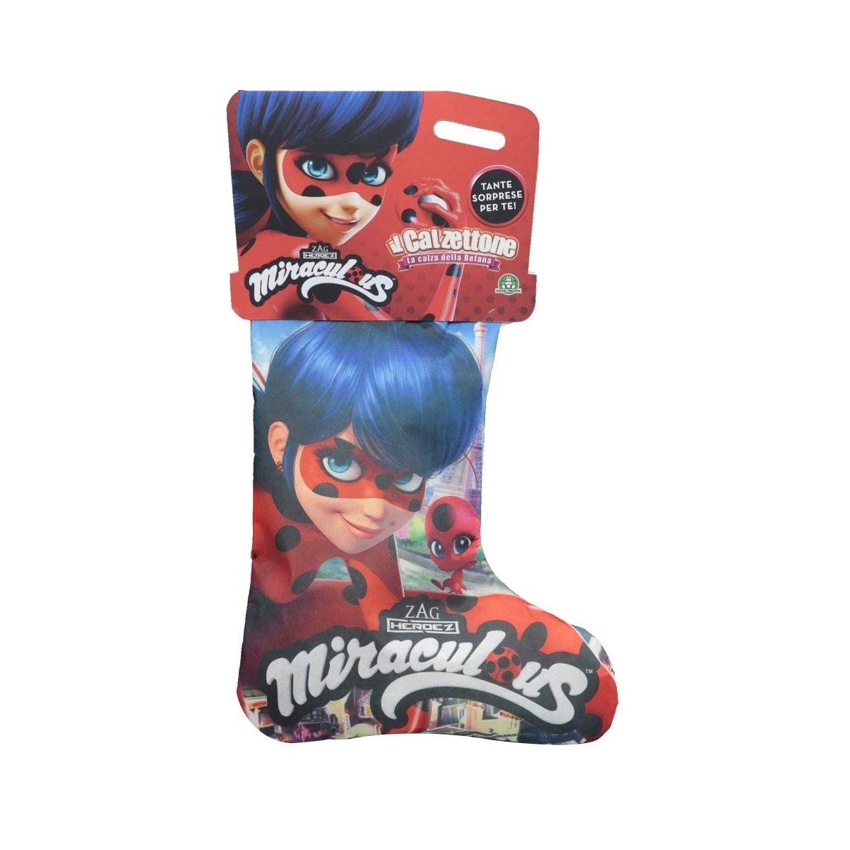 Calza Befana Miraculous con Sorpresa e Dolciumi – Giochi Preziosi | 300 g