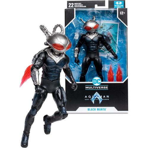 Action Figure di Black Manta – Collezione Aquaman e il Regno Perduto