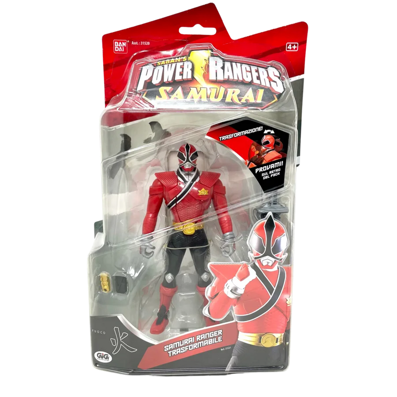 Power Rangers Samurai – Action Figure 18 cm - Hasbro | ‎8cm x 5cm x 18cm