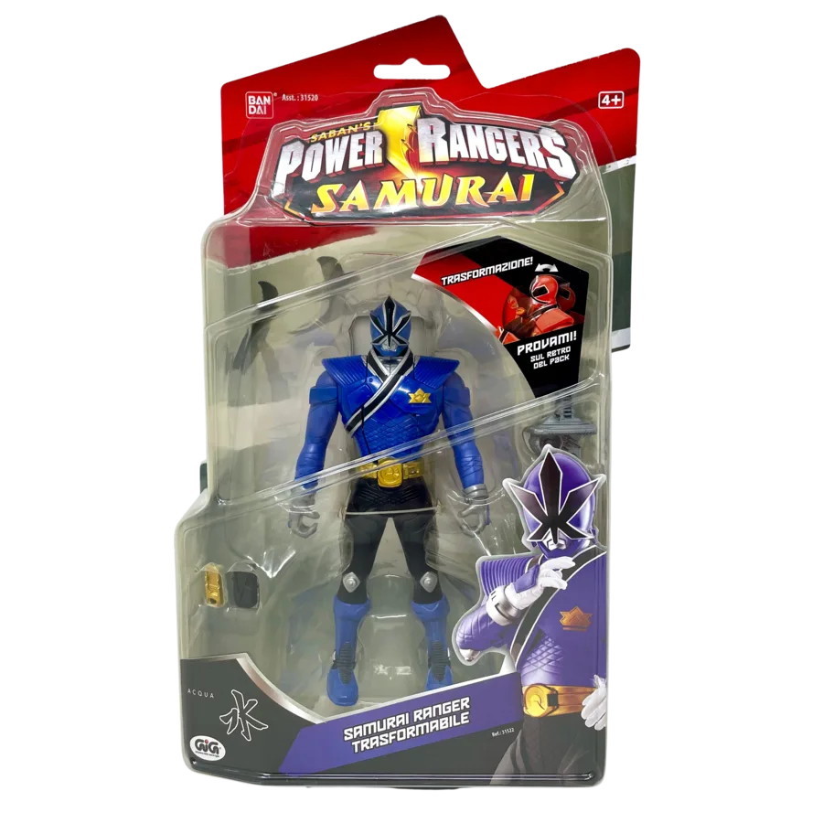 Power Rangers Samurai – Action Figure 18 cm - Hasbro | ‎8cm x 5cm x 18cm