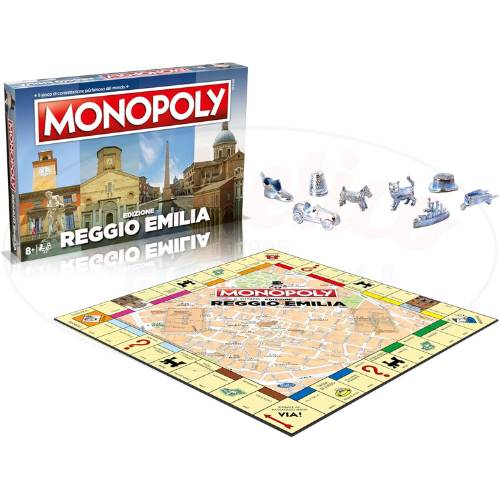Monopoly Reggio Emilia City: Divertiti con la Cultura Emiliana
