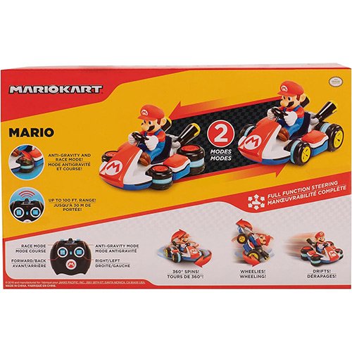 Super Mario Kart: Mario Mini Anti-Gravity R/C Racer